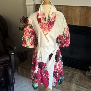 Softness surrounding jacket, size, small pink and white color